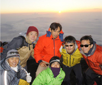 世界遺産　富士山登頂！！ご来光で気持ちが新たになりました。