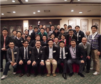 自分自身が主催した異業種交流会メンバー。姫路、静岡、東京メンバーと工場見学などで交流を深めました。